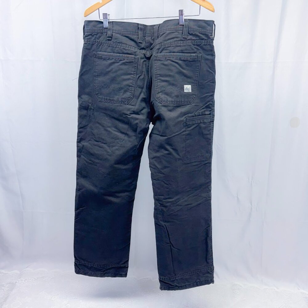 Eddie Bauer Men's Pants Fleece Lined Warm Relax Fit Bottoms Insulated Warmth - Picture 3 of 12